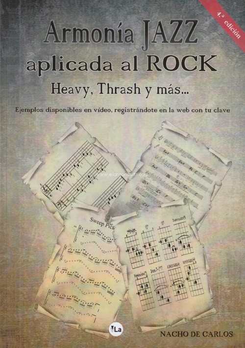 Armonía Jazz aplicada al Rock, Heavy, Thrash y más.... 9788417689551