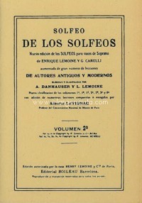 Solfeo de los solfeos: nueva edición de los solfeos para voces de soprano. Vol 2B. 9790350301285