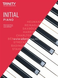 Piano Exam Pieces 2018-2020. Initial Grade. Trinity College London. 9780857365989