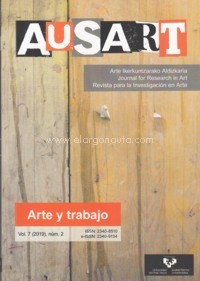 Revista Ausart: Arte y trabajo (VII-2). 80753 Revista Ausart: Arte y trabajo (VII-2). 80753