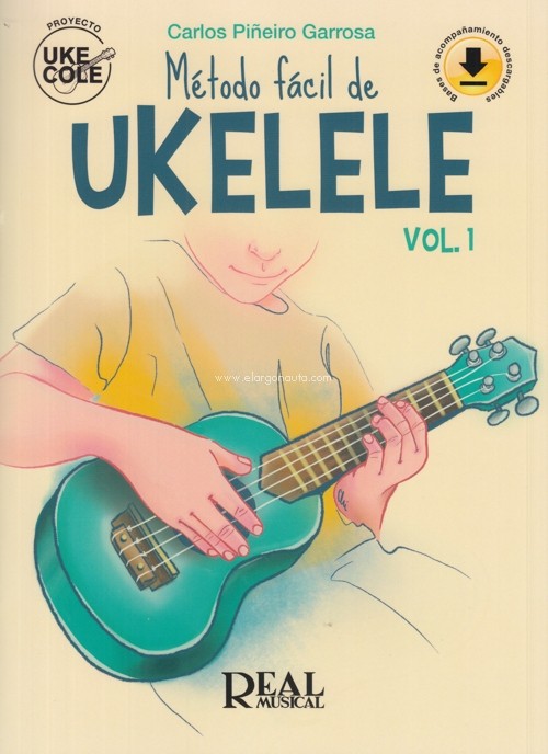 Método fácil de ukelele. Vol. 1