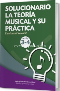 Solucionario. La teoría musical y su práctica. Niveles 3 y 4. 9788412171617