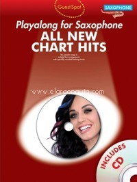 Guest Spot: All New Chart Hits Playalong for Alto Saxophone. 9781780383606