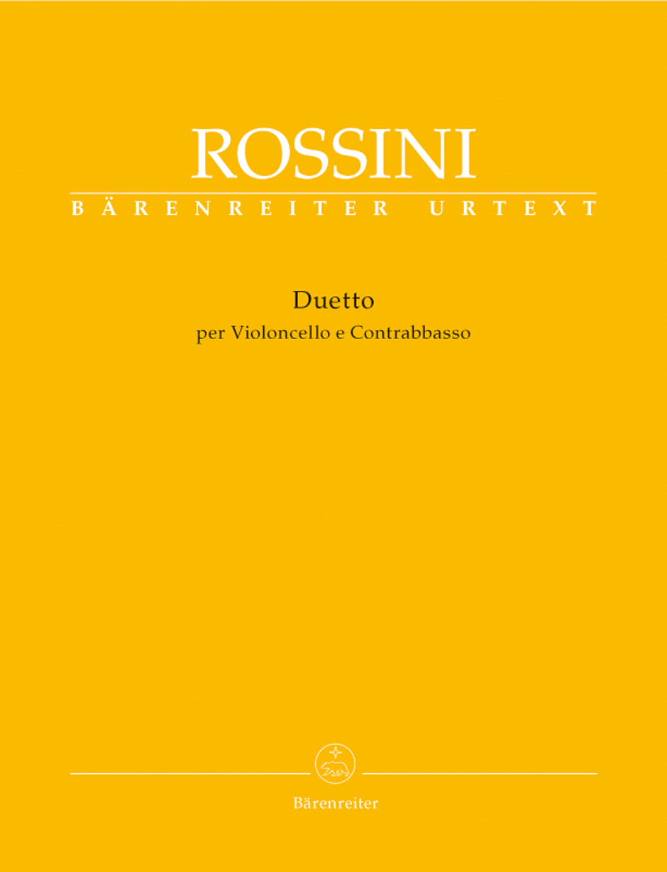 Duetto per Violoncello e Contrabbasso, score and parts. 9790006537068