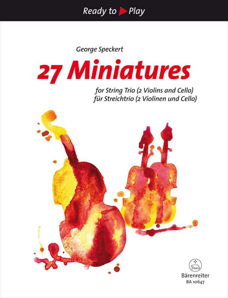 27 Miniatures for String Trio. 9790006564903