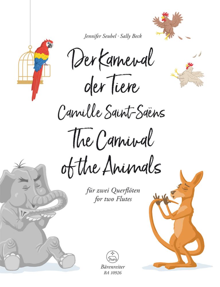 The Carnival of the Animals, for two Flutes. 9790006564910