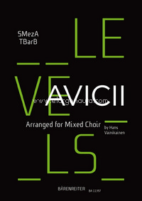Levels, Arranged for Mixed Choir, choral score