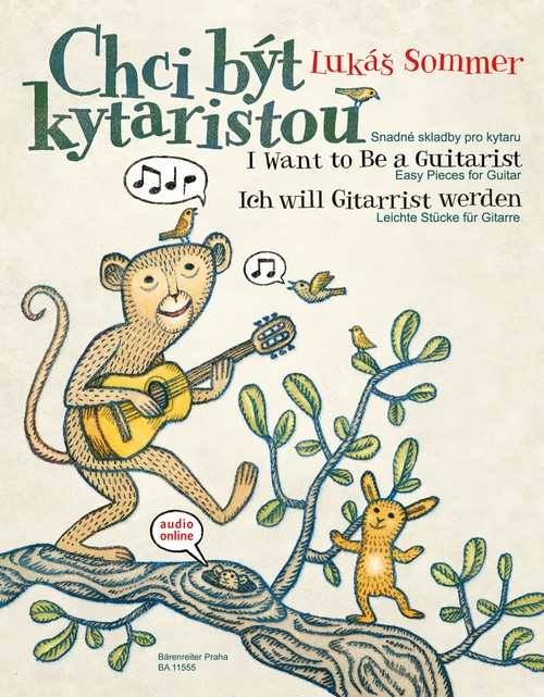 I Want to Be a Guitarist, Easy Pieces for Guitar, performance score