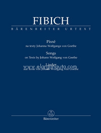 Songs, on Texts by Johann Wolfgang von Goethe, vocal score