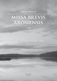 Missa Brevis Arosiensis, choral score. 9790006568253