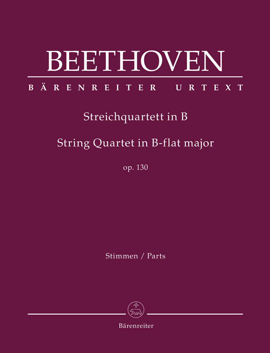 Streichquartett B-Dur op. 130, set of parts. 9790006566648