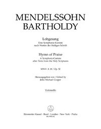 Hymn of Praise op. 52 MWV A 18, A Symphony-Cantata after Texts from the Holy Scriptures, separate part