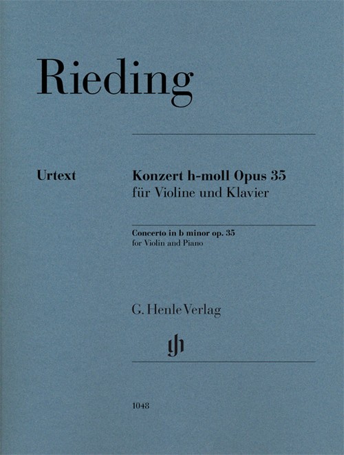 Konzert h-moll op. 35 für Violine und Klavier op.35, score and parts. 9790201810485