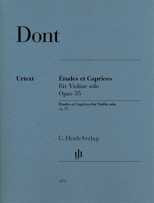 Études et Caprices op. 35  for Violin Solo. 9790201811758