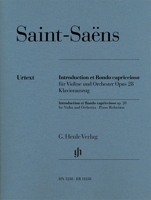Introduction et Rondo capriccioso op. 28, for Violin and Orchestra, Piano Reduction