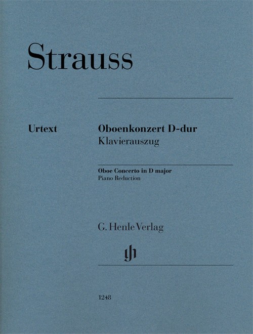 Oboenkonzert D-dur, vocal/piano score. 9790201812489