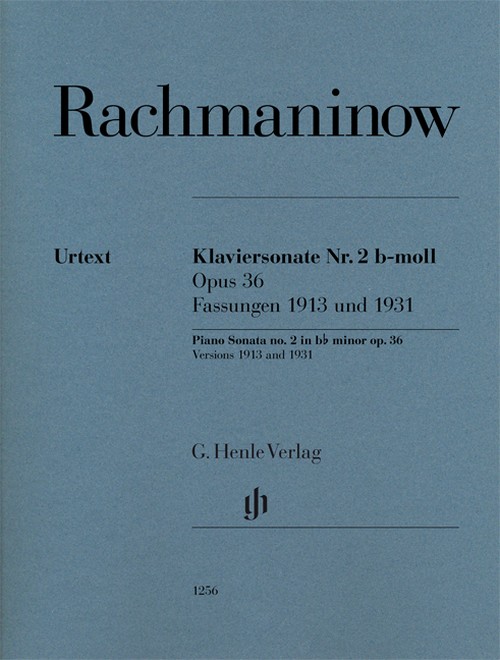 Piano Sonata No. 2 op. 36, Versions 1913 and 1931