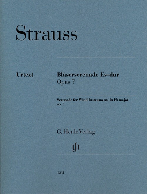 Bläserserenade Es-dur op. 7 op. 7, score and parts