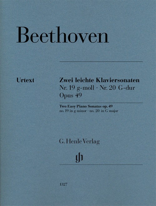 Two Easy Piano Sonatas nos. 19 and 20 op. 49 = Zwei Leichte Klaviersonaten, op. 49, no. 19 und 20