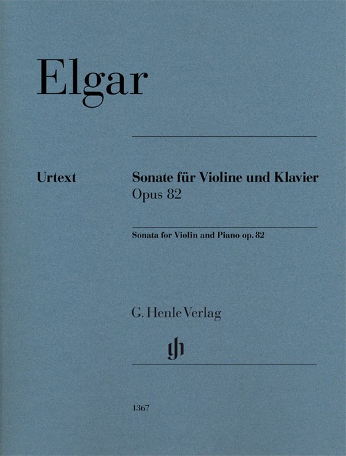 Violin Sonata op. 82, score and part. 9790201813677