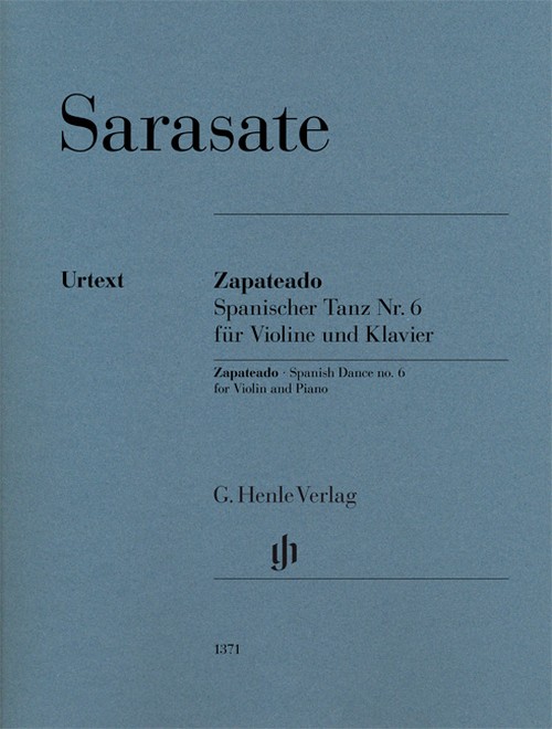 Zapateado, Spanischer Tanz Nr. 6 für Violine und Klavier, score and parts. 9790201813714