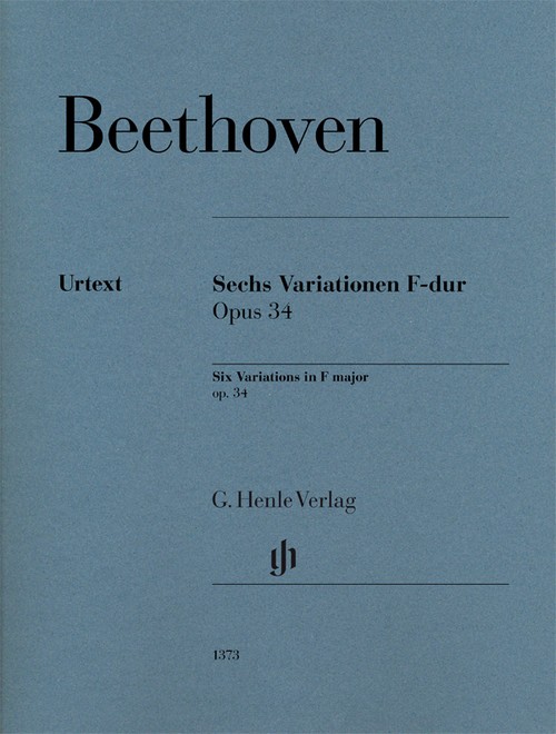 Six Variations in F major op. 34. 9790201813738