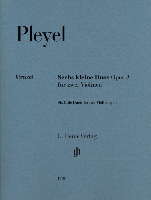 Six little Duets op. 8. 9790201813783