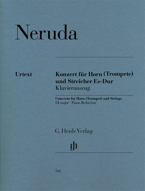 Concerto for Horn (Trumpet) and Strings E flat major, vocal/piano score. 9790201805610 Concerto for Horn (Trumpet) and Strings E flat major, vocal/piano score. 9790201805610