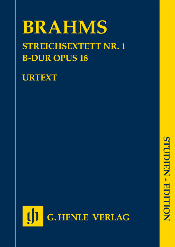 String Sextet no. 1 op. 18, study score. 9790201870823