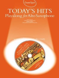 Guest Spot: Today's Hits Playalong for Alto Saxophone