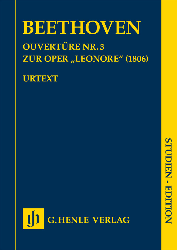 Overture no. 3 for the Opera Leonore (1806), study score. 9790201890463
