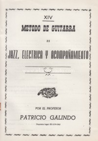 Método de guitarra de jazz eléctrica y acompañamiento, nº 14