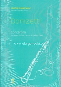 Concertino (arranged for Solo Clarinet & Clarinet Choir). 9790801277527