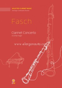 Clarinet Concerto in B flat major, Clarinet and Piano. 9790801277022