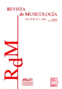 Revista de Musicología, vol. XLIII, 2020, nº 1. 81516