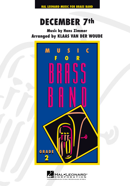 December 7th, Brass Band, Score. 9790035001653