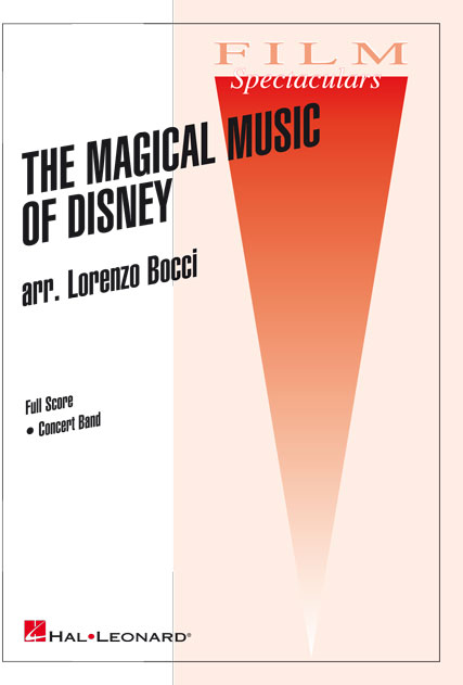 The Magical Music of Disney, Concert Band/Harmonie, Score and Parts. 9790035027448