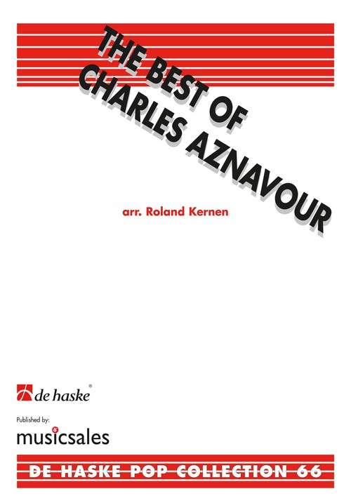 The Best of Charles Aznavour, Concert Band/Harmonie, Score