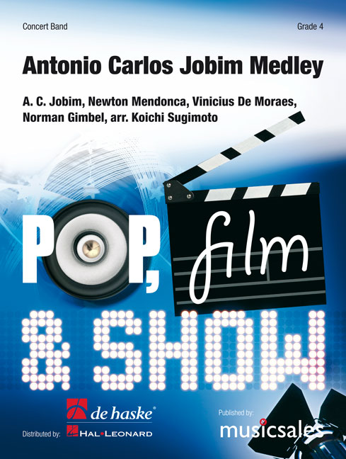 Antonio Carlos Jobim Medley, Concert Band/Harmonie, Score and Parts. 9790035030691