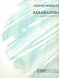 Zarabandeo, for clarinet and piano