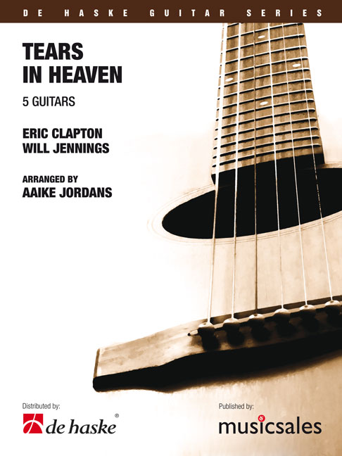 Tears in Heaven: 5 Guitars, Guitar Quintet, Score and Parts