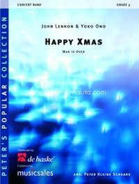 Happy Xmas: (War Is Over), Concert Band/Harmonie, Score and Parts. 9790035031452