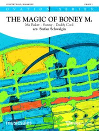 The Magic of Boney M, Concert Band/Harmonie, Score and Parts