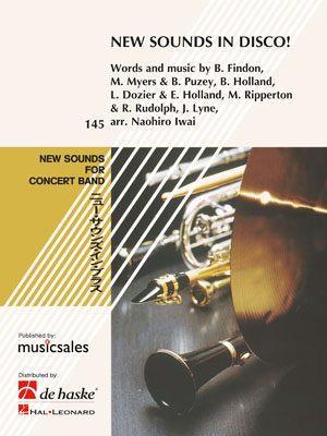 New Sounds in Disco!, Concert Band/Harmonie, Score