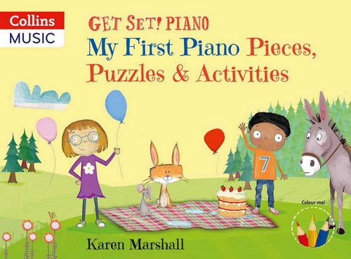 Get Set! Piano My First Pieces & Activities: Beginner Pieces, Puzzles & Activities. 9780008353247