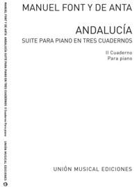 Andalucía. Suite para piano en tres cuadernos. Cuaderno II