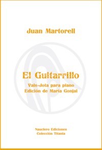 El guitarrillo. Vals-Jota para piano
