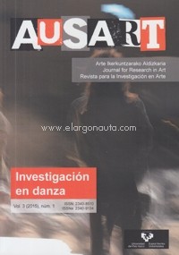 Revista Ausart: Investigación en danza (I)