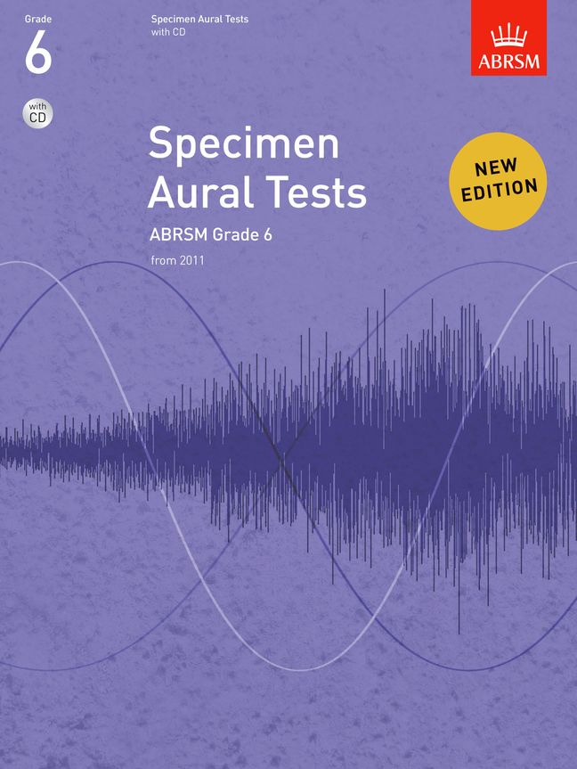 Specimen Aural Tests, Grade 6: new edition from 2011. 9781848492585