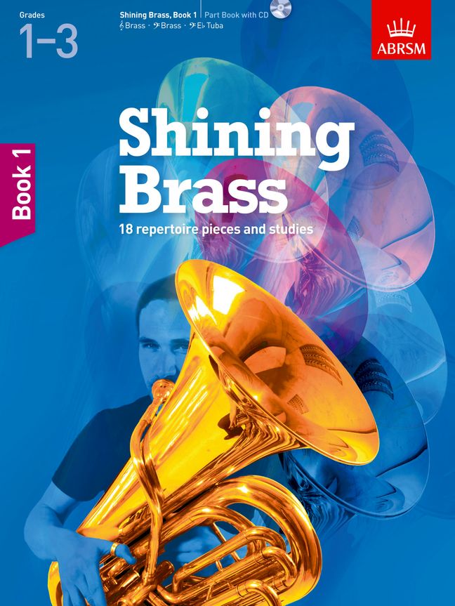Shining Brass, Book 1: 18 Pieces for Brass, Grades 1-3, with CD, Brass Instruments